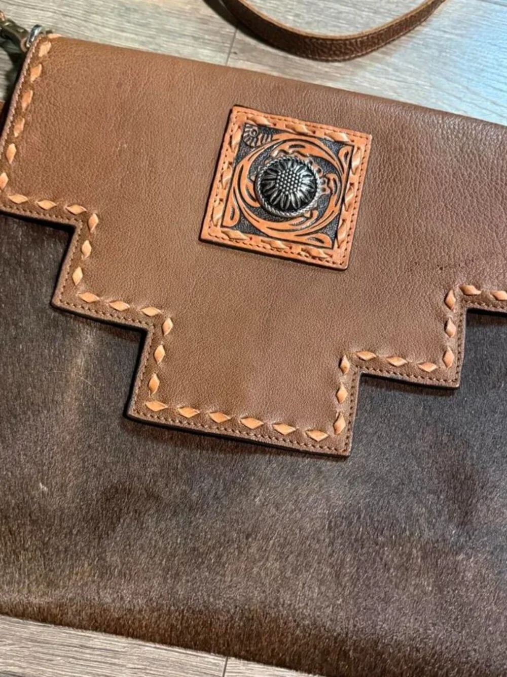 Red Dirt Hat Co. Leather Crossbody